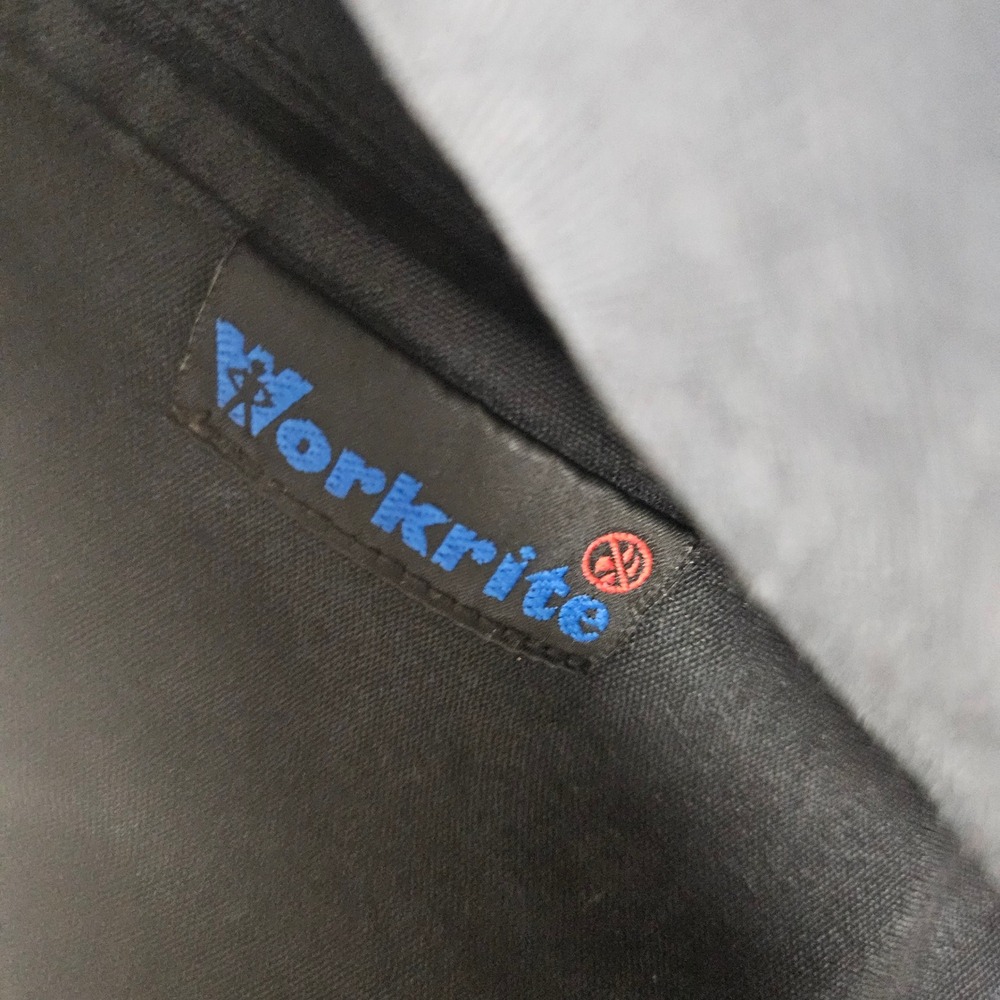 Workrite FR Fire Resistant Bomber Jacket Black HRC 4 Arc 47.4 Mens Large-R - Picture 4 of 10